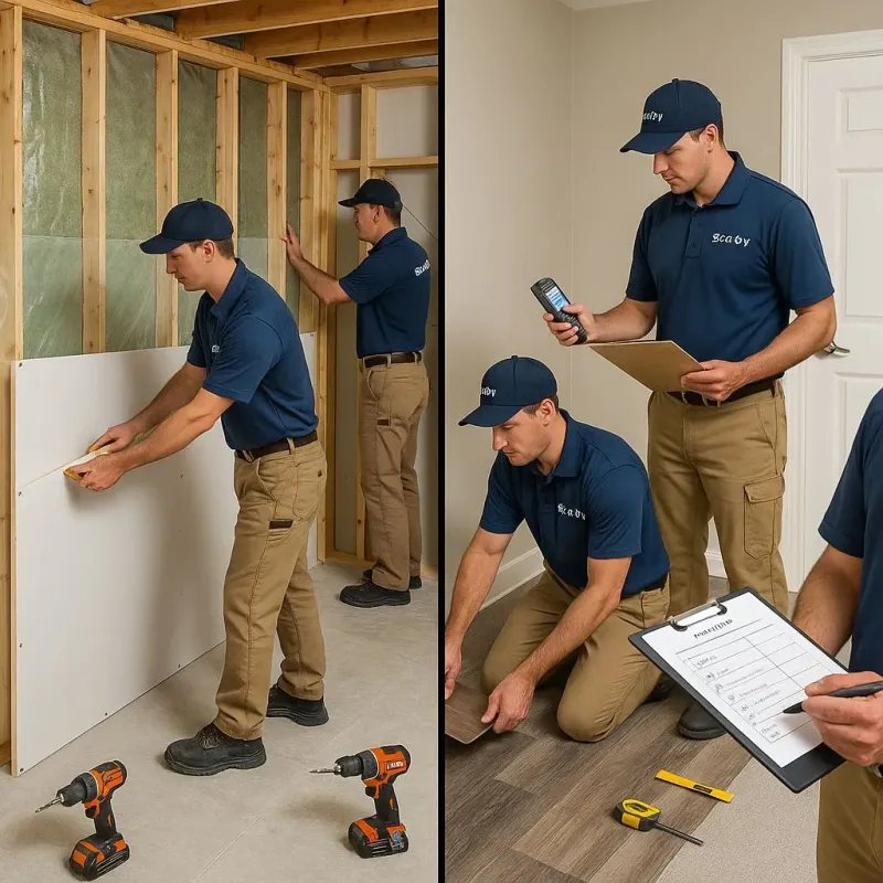 Repairs and Reconstruction process in Parker, SD